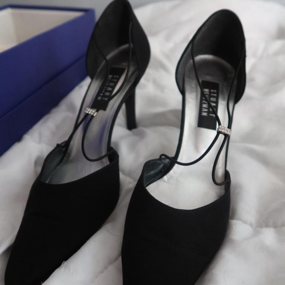 Stuart Weitzman Vintage‎ Black Heels Womens
